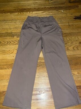 Yogalicious Lux Mauve Boot Cut Flare Yoga Pants Size XL